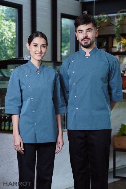 Indigo Blue Chef Jacket