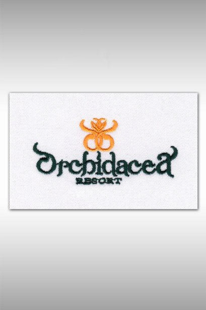 ตัวอย่างงานปัก Resort