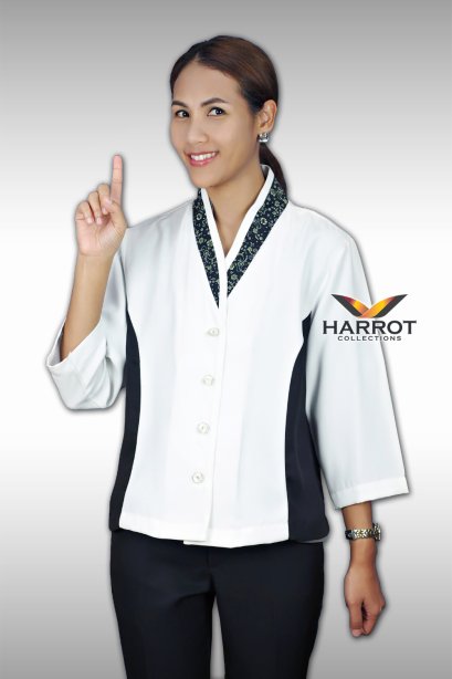 BLACK-WHITE WAITER&amp;WAITRESS