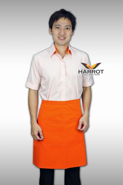 STRIPE ORANGE WAITER&amp;WAITRESS
