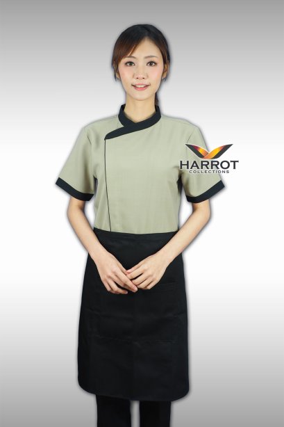 BLACK-BEIGE WAITER&amp;WAITRESS