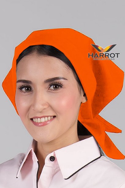 Orange Triangle Scarf