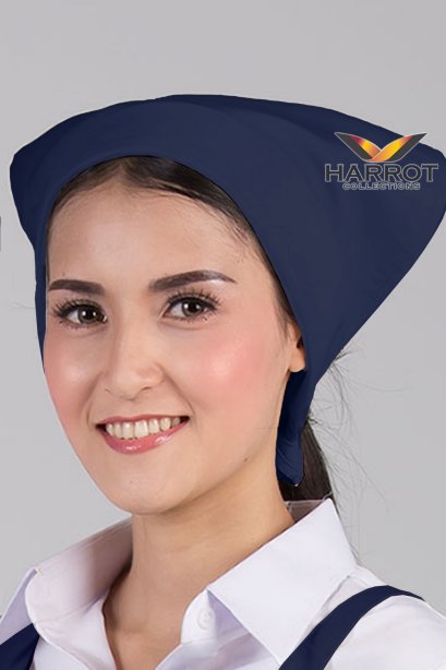 Dark blue Triangle Scarf