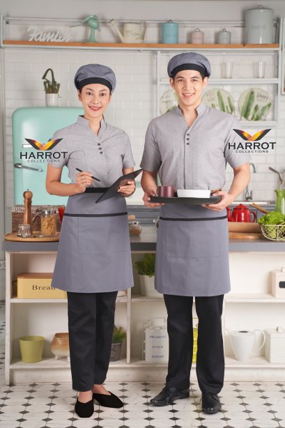 Grey V-neck Shirt (SHW1601)