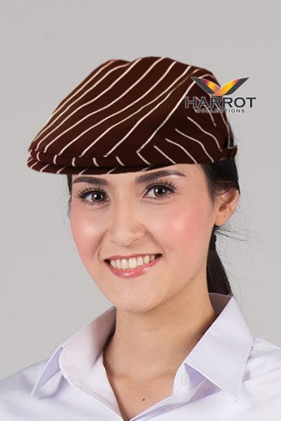 หมวกฮันติ้ง ลายลาครัวน้ำตาล