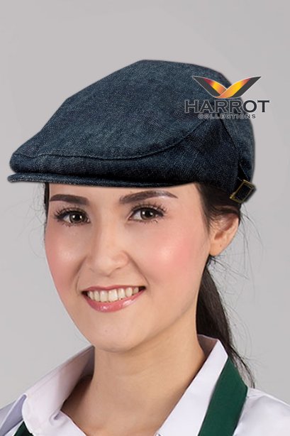 หมวกฮันติ้ง ยีนส์ดำ