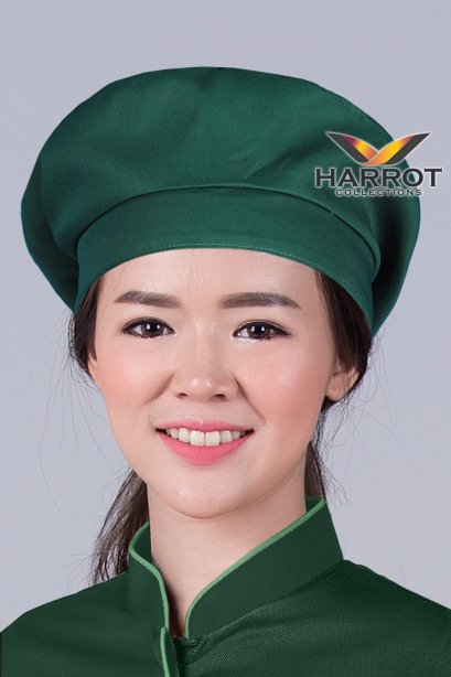 หมวกหัวเห็ด สีเขียว