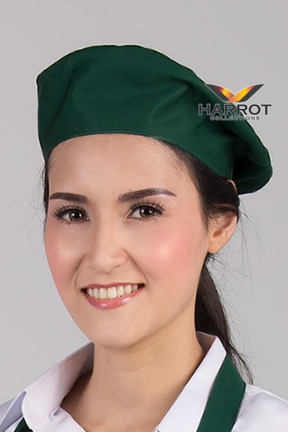 หมวกไบเล่ สีเขียว