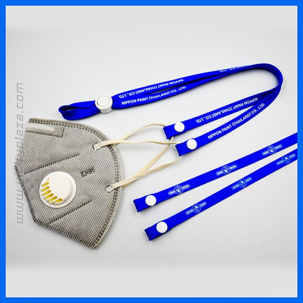 สายคล้องแมส ซอลค์สกรีน