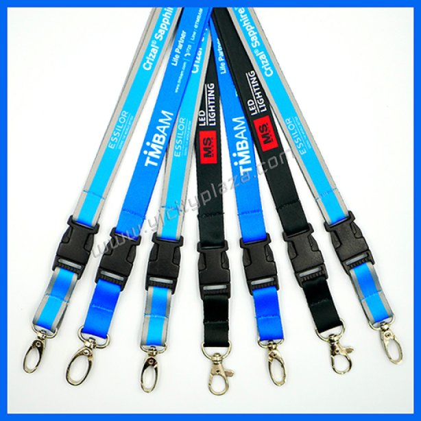 สายคล้องบัตร พิมพ์ Sublimation ขนาด 15 มม. ติดรีลีสฮุก