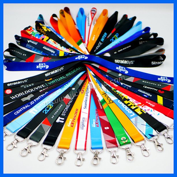 สายคล้องบัตร พิมพ์ SUBLIMATION ขนาด 20 มม.