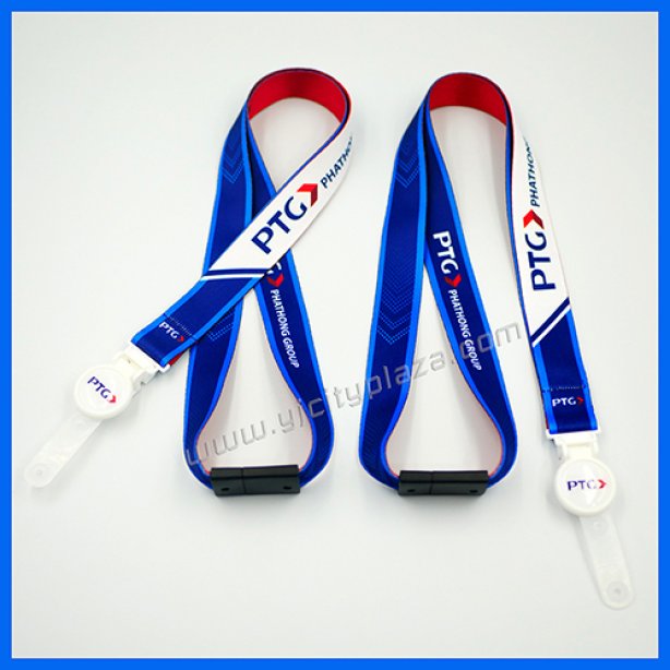 สายคล้องบัตรพิมพ์ Sublimation ติดเซฟตี้