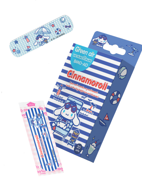 พลาสเตอร์ปิดแผล Band-Aid Cinnamoroll 20 ชิ้น