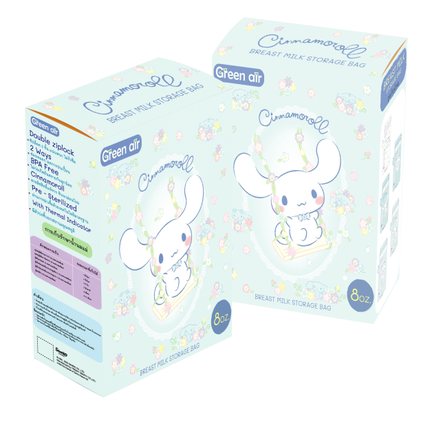 ถุงเก็บน้ำนม cinnamoroll