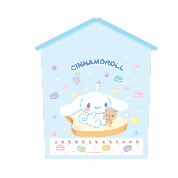 ถังขยะจิ๋ว ทรงบ้าน 16 x 12.5 x 9 ซม. ชินนามอนโรล