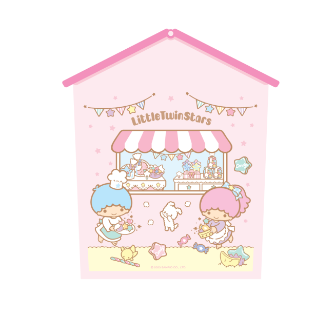 ถังขยะจิ๋ว ทรงบ้าน 16 x 12.5 x 9 ซม. ลิตเติ้ล ทวินสตาร์