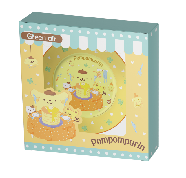 จานเซรามิค pompompurin
