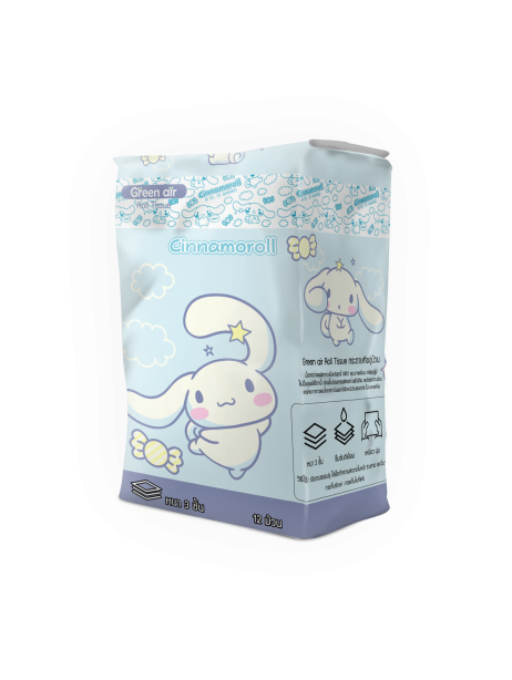 ทิชชู่ม้วน ลาย CINNAMONROLL