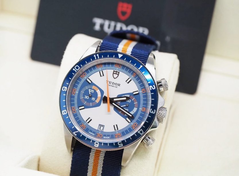 Tudor Heritage Chrono Blue