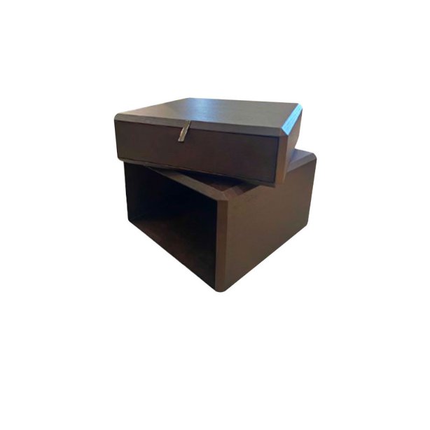 Space|Craft design furniture &amp; living โต๊ะข้างเตียง รุ่น D1190-BROWN