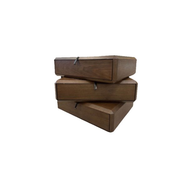 Space|Craft design furniture &amp; living โต๊ะข้างเตียง รุ่น 1859-BROWN