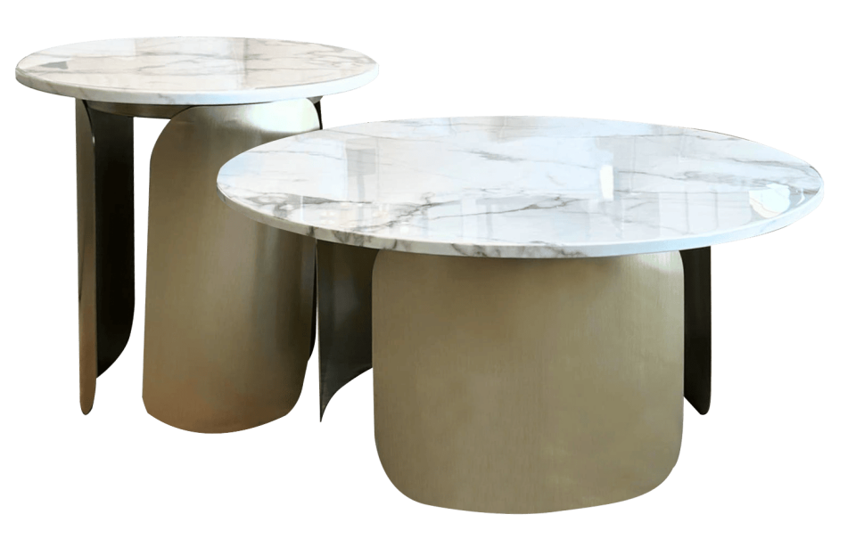 Space|Craft design furniture &amp; living COFFEE TABLE รุ่น A014(GOLD)