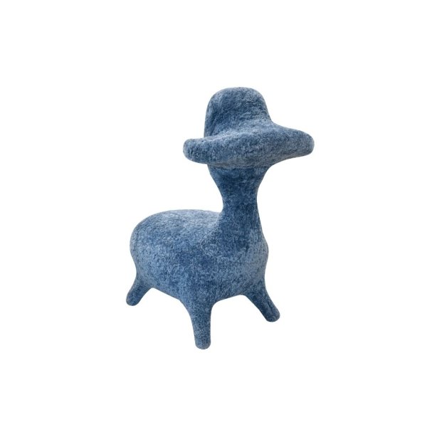 Space|Craft design furniture &amp; living DECORATION รุ่นเป็ดน้ำเงิน DDB 56x50x(40นั่ง)90cm.