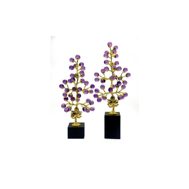 Space|Craft design furniture &amp; living DECORATION รุ่นA1021 ต้นไม้ม่วง