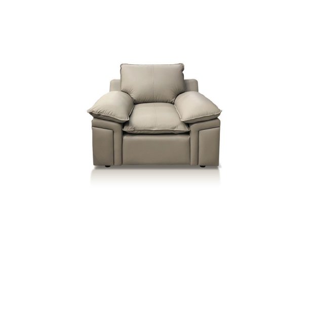 Space|Craft design furniture & living โซฟา รุ่น BYRON หนังแท้ผิวสัมผัส (1 seater)