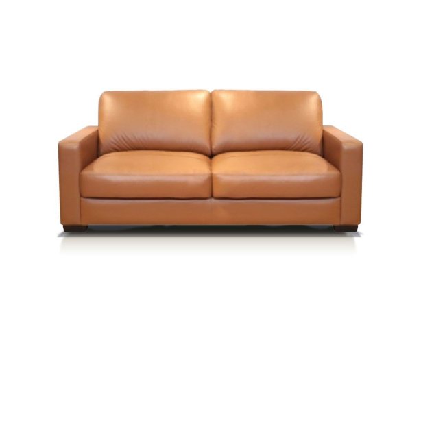 Space|Craft design furniture &amp; living โซฟา รุ่น WINSTON หนังแท้ผิวสัมผัส (2 seaters)