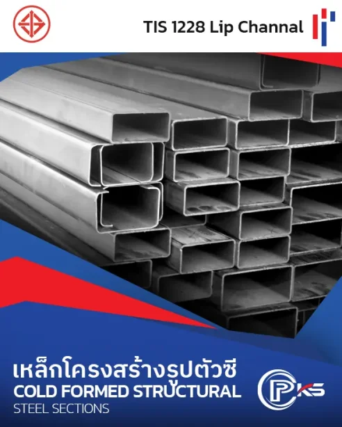 เหล็กรูปตัวซี TIS 1228 Lip Channel