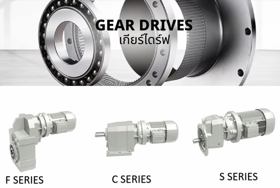 GEAR DRIVES เกียร์ไดร์ฟ