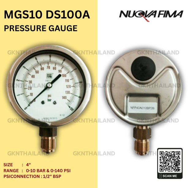 Pressure Gauge Nuova Fima
