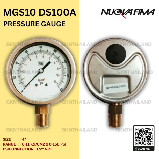 Pressure Gauge Nuova Fima