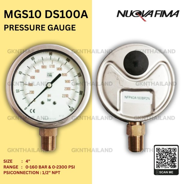 Pressure Gauge Nuova Fima