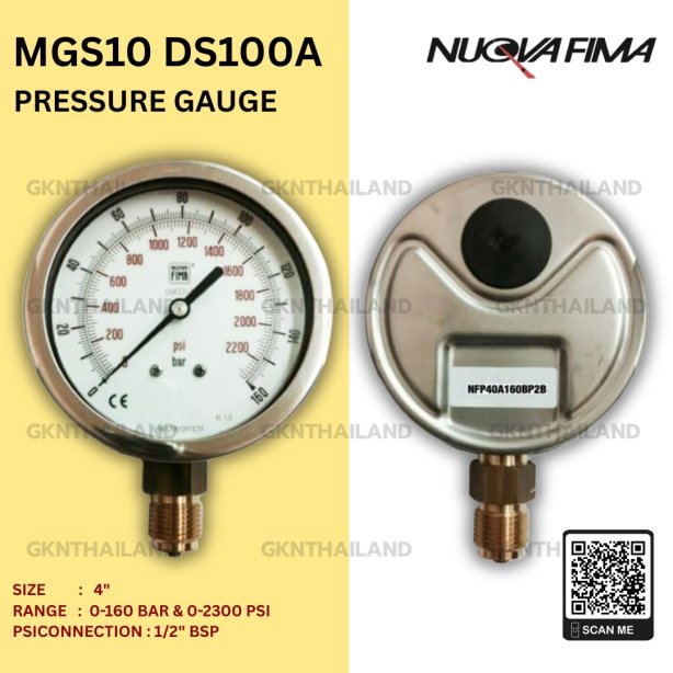 Pressure Gauge Nuova Fima