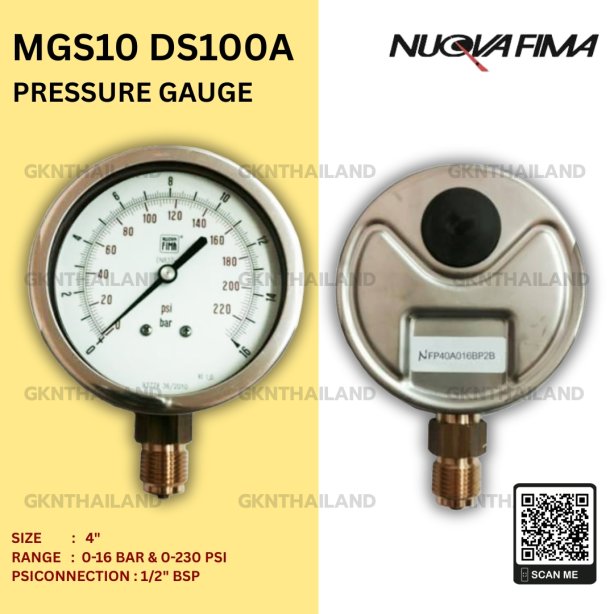 Pressure Gauge Nuova Fima