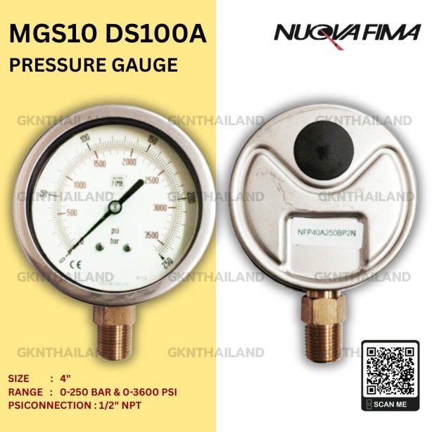 Pressure Gauge Nuova Fima