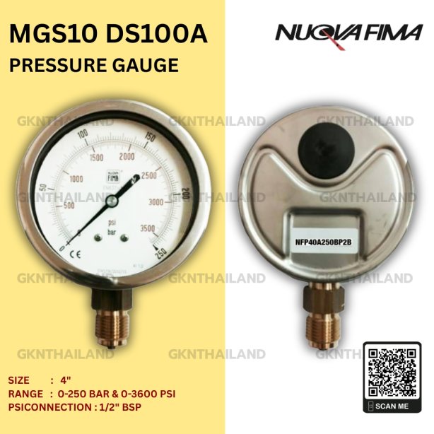 Pressure Gauge Nuova Fima