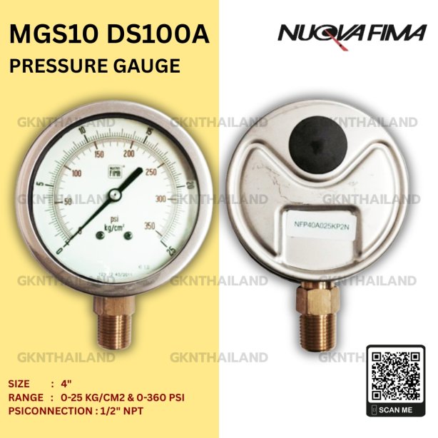 Pressure Gauge Nuova Fima