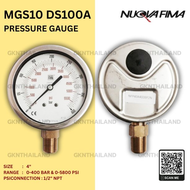 Pressure Gauge Nuova Fima