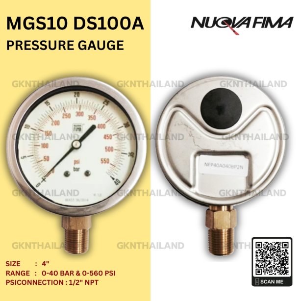 Pressure Gauge Nuova Fima