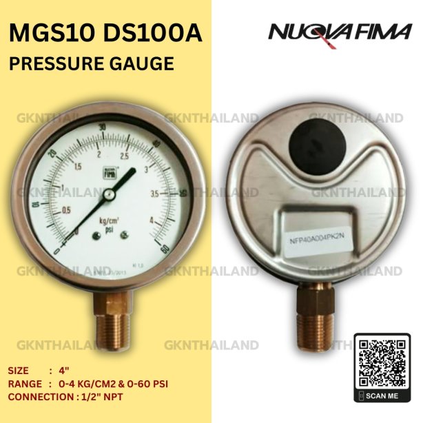 Pressure Gauge Nuova Fima