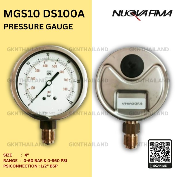 Pressure Gauge Nuova Fima