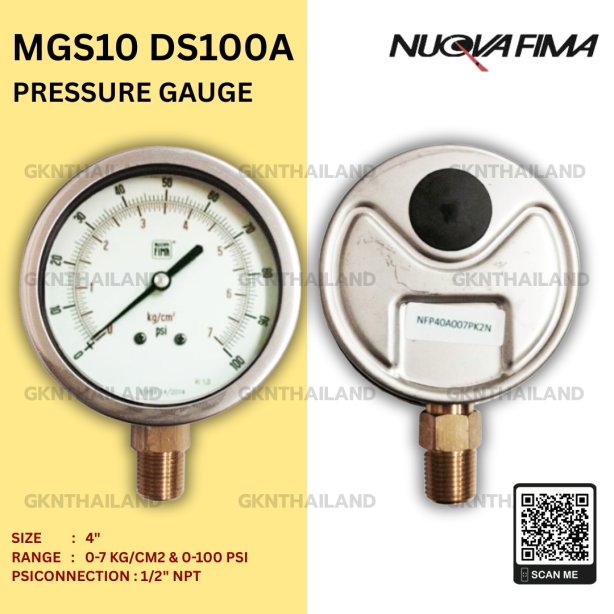 Pressure Gauge Nuova Fima