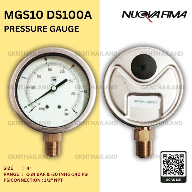 Coumpound Gauge Nuova Fima