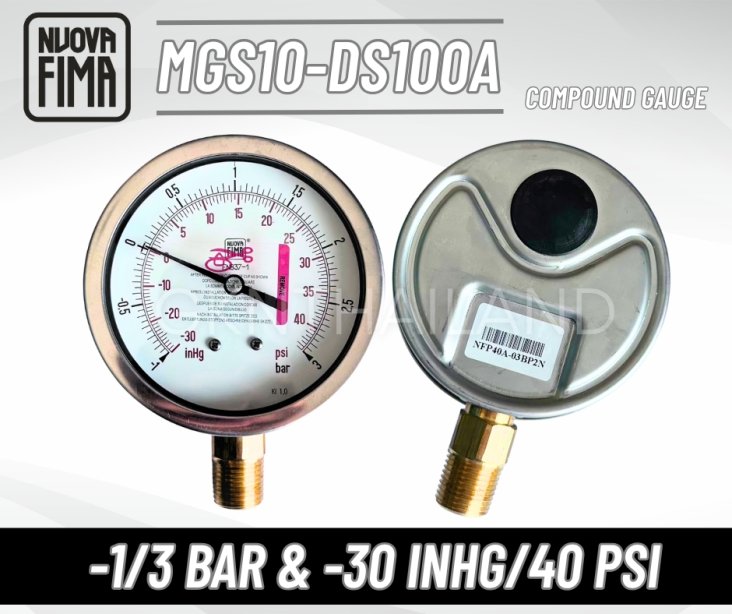 Coumpound Gauge Nuova Fima