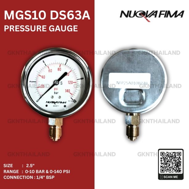 Pressure Gauge Nuova Fima