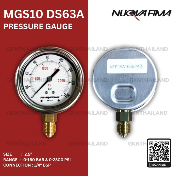 Pressure Gauge Nuova Fima