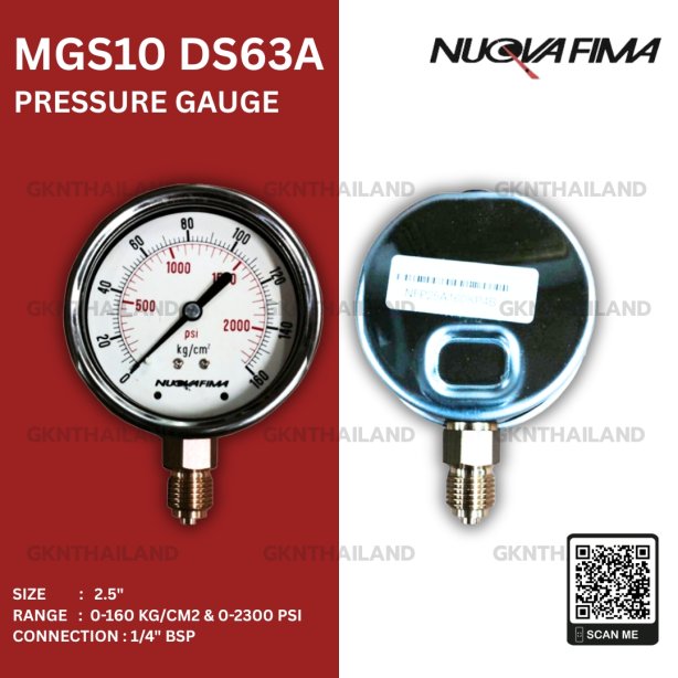 Pressure Gauge Nuova Fima
